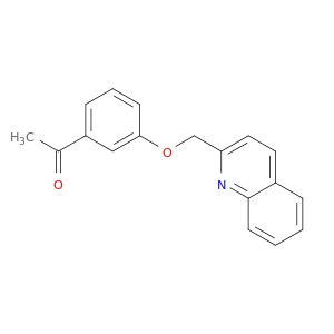 Ethanone, 1-[3-(2-quinolinylmethoxy)phenyl]-