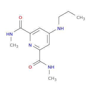 2,6-Pyridinedicarboxamide, N,N'-dimethyl-4-(propylamino)-