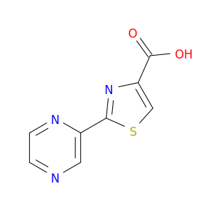 2-(吡嗪-2-基)-1,3-噻唑-4-羧酸