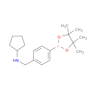 4-(Cyclopentyl)aminomethylphenylboronic acid pinacol ester
