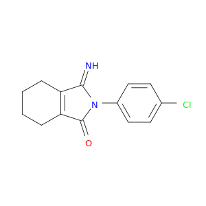 1H-Isoindol-1-one, 2-(4-chlorophenyl)-2,3,4,5,6,7-hexahydro-3-imino-