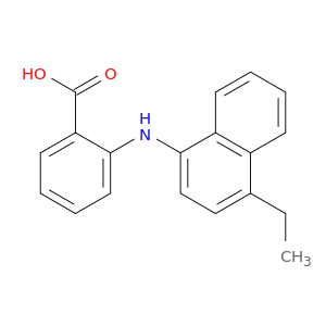 N-(4-ETHYL-NAPHTHALEN-1-YL)ANTHRANILIC ACID