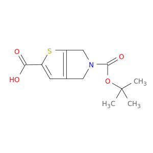 5-[(叔丁氧基)羰基]-4H,5H,6H-噻吩并[2,3-c]吡咯-2-羧酸
