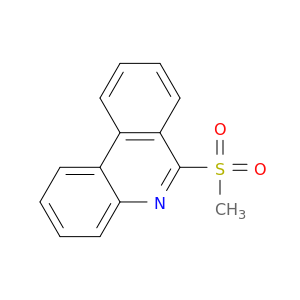 Phenanthridine, 6-(methylsulfonyl)-