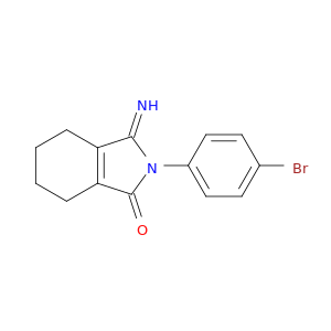 1H-Isoindol-1-one, 2-(4-bromophenyl)-2,3,4,5,6,7-hexahydro-3-imino-
