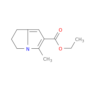 1H-Pyrrolizine-6-carboxylic acid, 2,3-dihydro-5-methyl-, ethyl ester