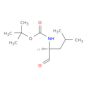 Tert-butyl (S)1-formyl-3-methylbutylcarbamate