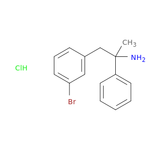 1-(3-bromophenyl)-2-phenylpropan-2-amine hydrochloride