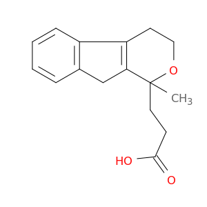 Indeno[2,1-c]pyran-1-propanoic acid, 1,3,4,9-tetrahydro-1-methyl-