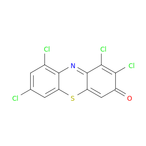 3H-Phenothiazin-3-one, 1,2,7,9-tetrachloro-