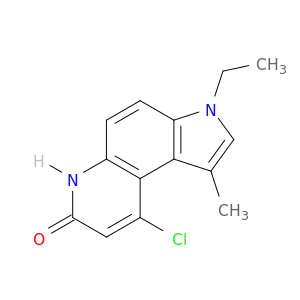9-氯-3-乙基-3,6-二氢-1-甲基-7H-Pyrrolo[3,2-F]喹啉-7-一