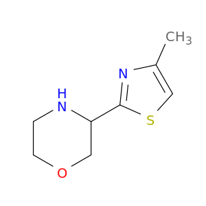 3-(4-methyl-1,3-thiazol-2-yl)morpholine
