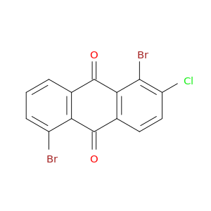 9,10-Anthracenedione, 1,5-dibromo-2-chloro-
