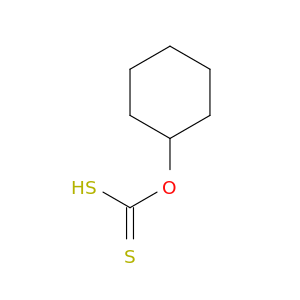 CYCLOHEXYLOXYMETHANEDITHIOIC ACID