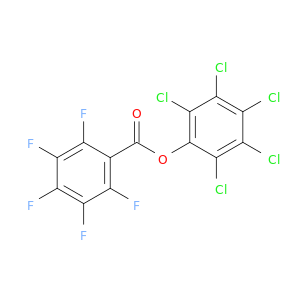 Benzoic acid, pentafluoro-, pentachlorophenyl ester