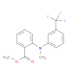 Benzoic acid, 2-[methyl[3-(trifluoromethyl)phenyl]amino]-, methyl ester