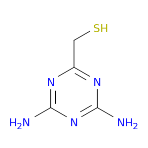 1,3,5-Triazine-2-methanethiol, 4,6-diamino-