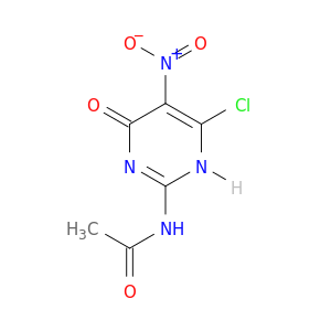 N-(4-chloro-5-nitro-6-oxo-3H-pyrimidin-2-yl)acetamide