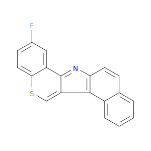 2-fluorobenzo[e]thiochromeno[4,3-b]indole