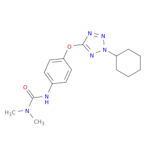 N'-[4-[(2-CYCLOHEXYL-TETRAZOL-5-YL)OXY]PHENYL]-N,N-DIMETHYLUREA