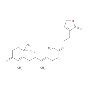 3-[(3E,7E)-4,8-DIMETHYL-10-(2,6,6-TRIMETHYL-3-OXO-CYCLOHEX-1-ENYL)-DECA-3,7-DIENYL]-5H-FURAN-2-ONE