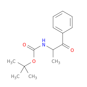 Carbamic acid, (1-methyl-2-oxo-2-phenylethyl)-, 1,1-dimethylethyl ester