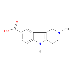 2-甲基-2,3,4,5-四氢-1H-吡啶并[4,3-b]-吲哚-8-羧酸盐酸盐