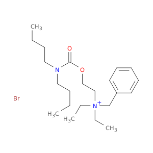 Benzenemethanaminium,N-[2-[[(dibutylamino)carbonyl]oxy]ethyl]-N,N-diethyl-, bromide (1:1)