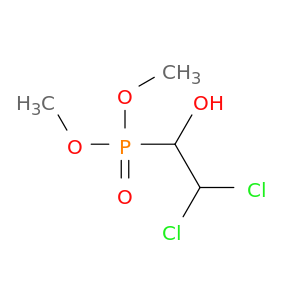 Phosphonic acid,(2,2-dichloro-1-hydroxyethyl)-, dimethyl ester (8CI,9CI)