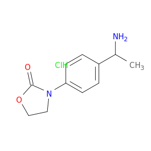 3-[4-(1-Aminoethyl)phenyl]-1,3-oxazolidin-2-one Hydrochloride