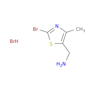 (2-bromo-4-methylthiazol-5-yl)methanamine hydrobromide