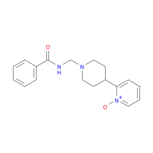 Benzamide, N-[[4-(1-oxido-2-pyridinyl)-1-piperidinyl]methyl]-