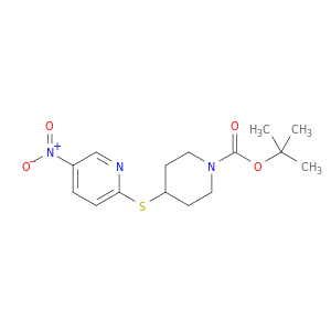 4-(5-硝基-吡啶-2-基硫基)-哌啶-1-羧酸叔丁酯