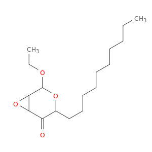 3,7-Dioxabicyclo[4.1.0]heptan-5-one, 4-decyl-2-ethoxy-