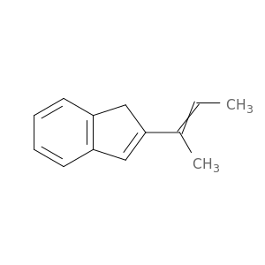 1H-Indene, 2-(1-methyl-1-propenyl)-