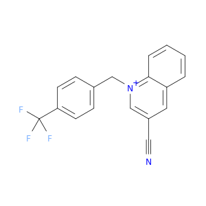 Quinolinium, 3-cyano-1-[[4-(trifluoromethyl)phenyl]methyl]-