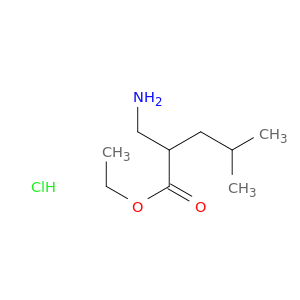 Ethyl 2-(Aminomethyl)-4-methylpentanoate Hydrochloride