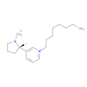 Pyridinium, 3-[(2S)-1-methyl-2-pyrrolidinyl]-1-octyl-, iodide