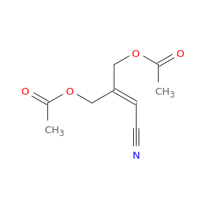 2-Butenenitrile, 4-(acetyloxy)-3-[(acetyloxy)methyl]-