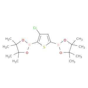 2,2'-(3-Chlorothiophene-2,5-diyl)bis(4,4,5,5-tetramethyl-1,3,2-dioxaborolane)