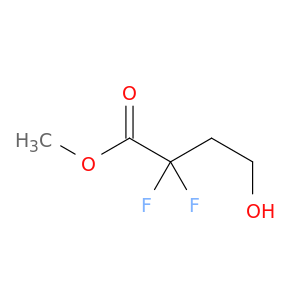 Butanoic acid, 2,2-difluoro-4-hydroxy-, methyl ester