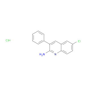 2-Amino-6-chloro-3-phenylquinoline hydrochloride