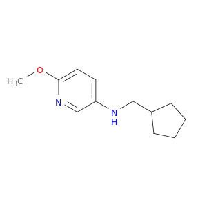 3-Pyridinamine, N-(cyclopentylmethyl)-6-methoxy-