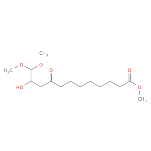 Dodecanoic acid, 11-hydroxy-12,12-dimethoxy-9-oxo-, methyl ester