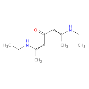 2,5-Heptadien-4-one, 2,6-bis(ethylamino)-