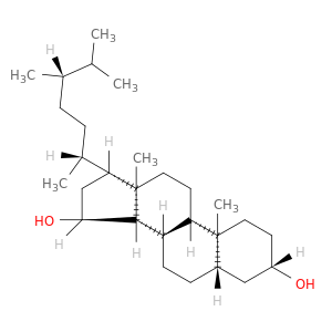 Ergostane-3,15-diol, (3b,5a,15a)- (9CI)