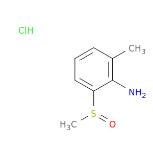 2-methanesulfinyl-6-methylaniline hydrochloride