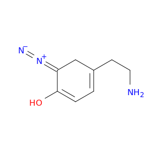 2,4-Cyclohexadien-1-one,4-(2-aminoethyl)-6-diazo-