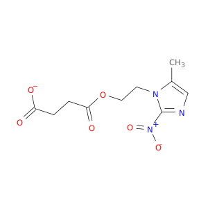 Butanedioic acid,1-[2-(5-methyl-2-nitro-1H-imidazol-1-yl)ethyl] ester