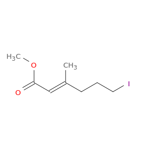 2-Hexenoic acid, 6-iodo-3-methyl-, methyl ester, (E)-